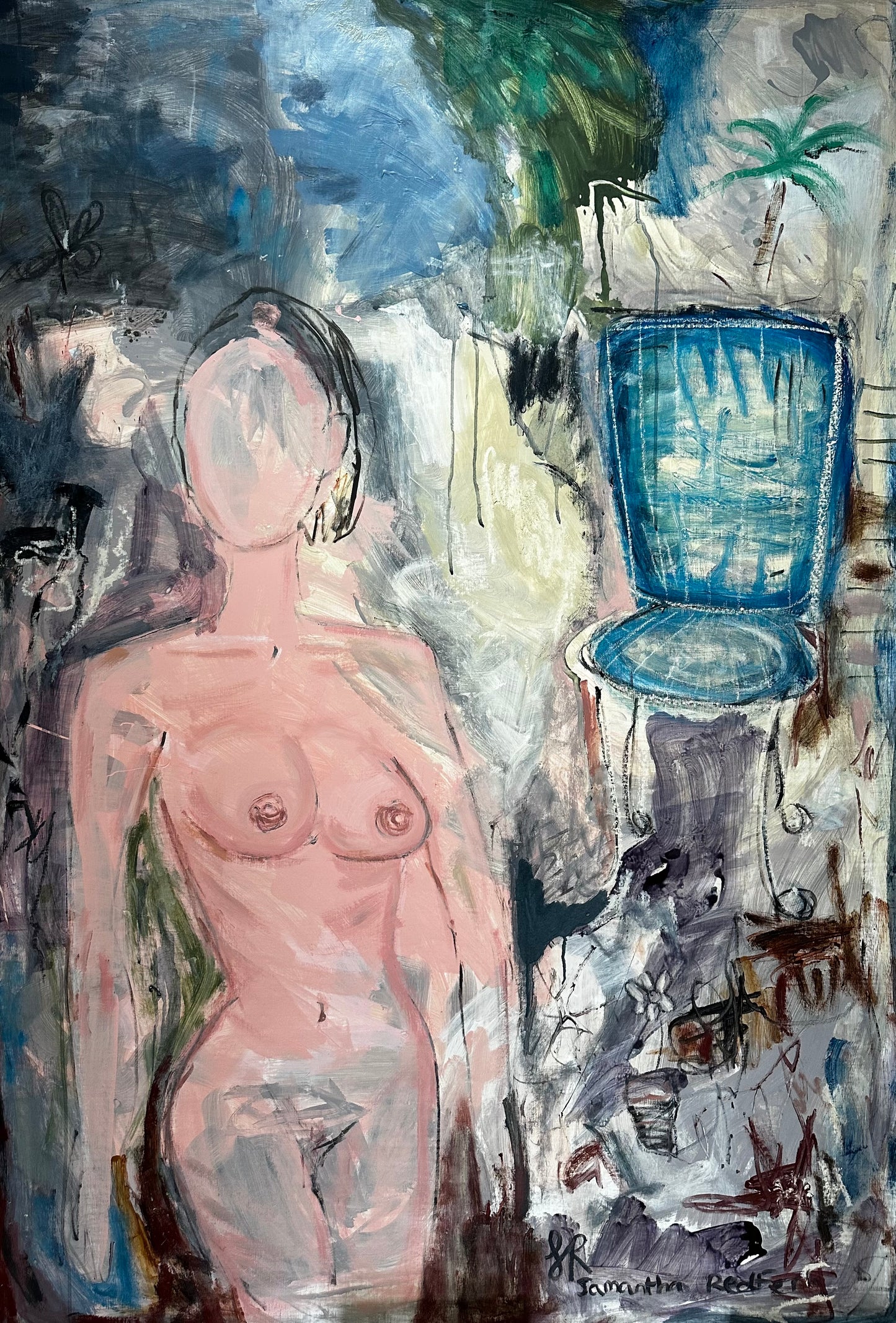 The Space She Holds