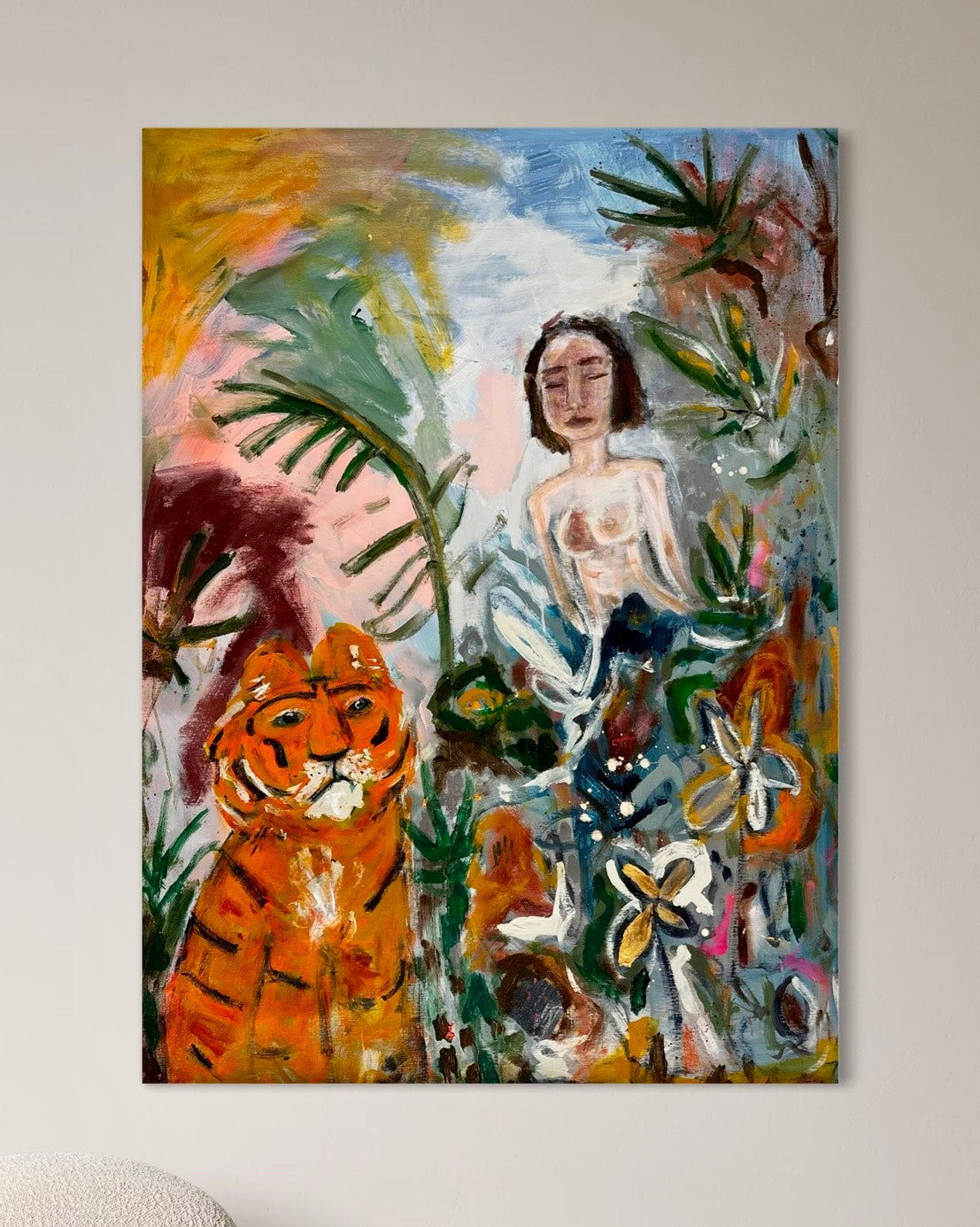 The Girl and The Tiger