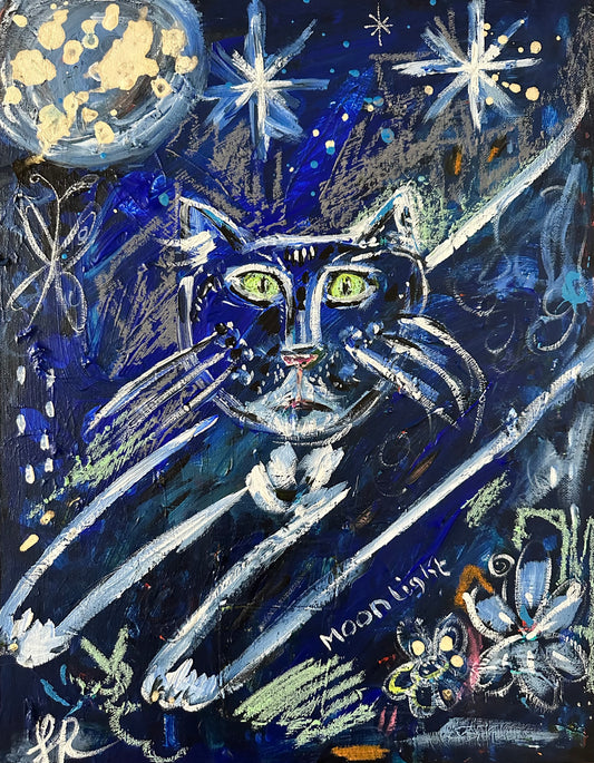 Moonlit Kitty