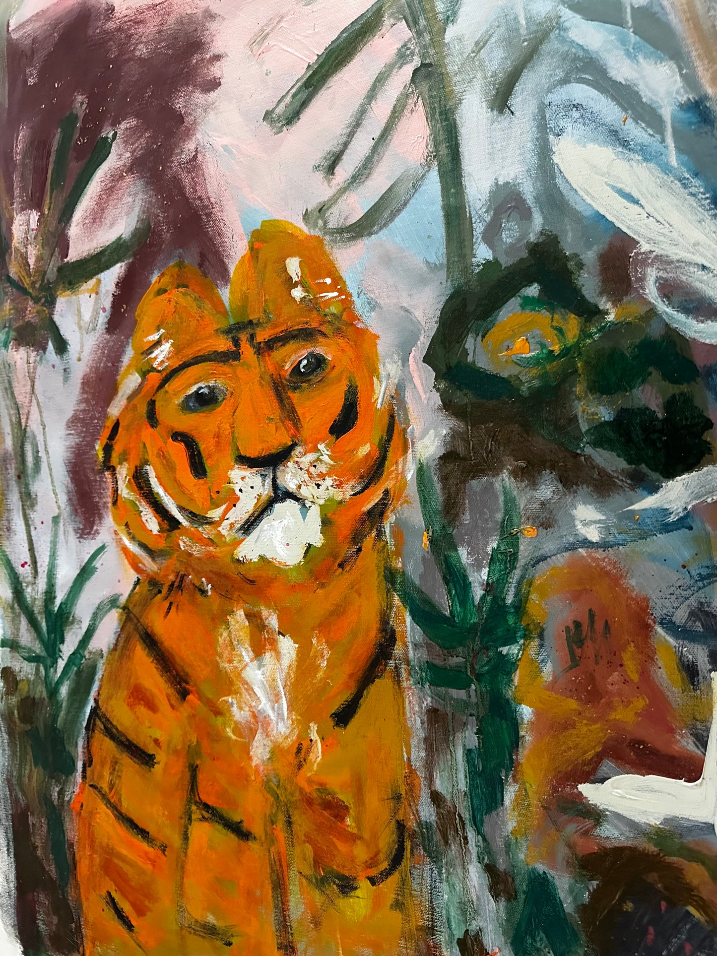 The Girl and The Tiger