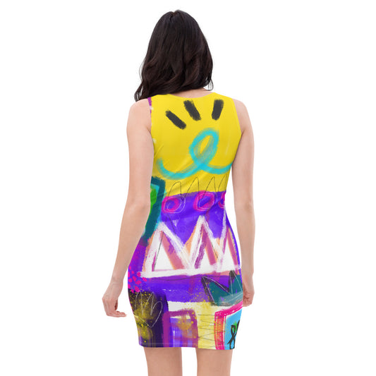 Pool Party Sublimation Cut & Sew Dress