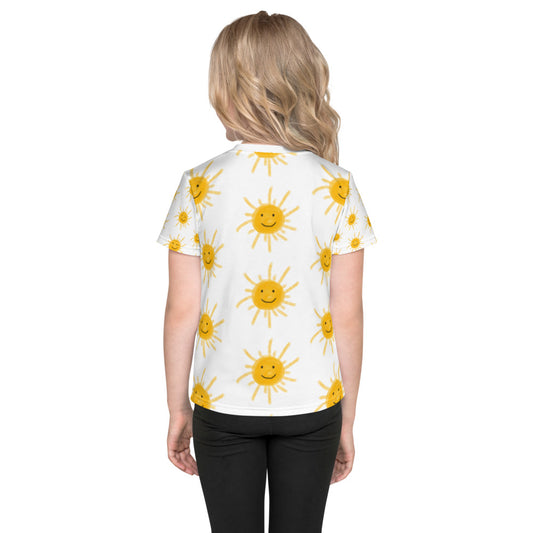 Sun Is Smiling Kids crew neck t-shirt