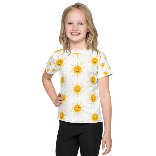Sun Is Smiling Kids crew neck t-shirt