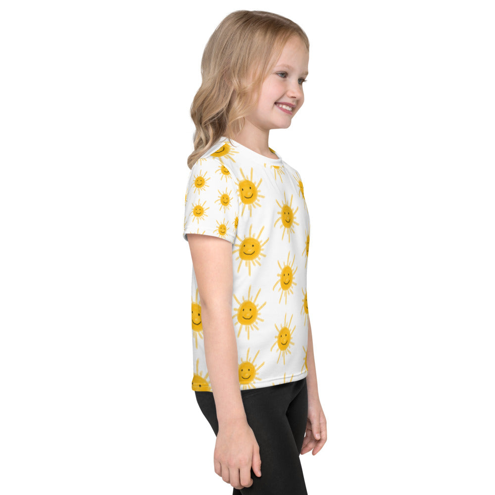 Sun Is Smiling Kids crew neck t-shirt