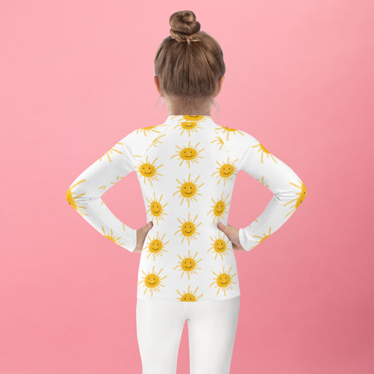 Sun Is Smiling Kids Rash Guard
