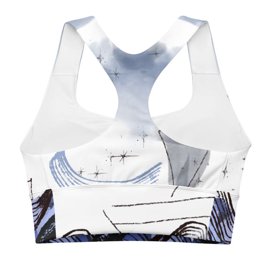 Set Sail Longline sports bra