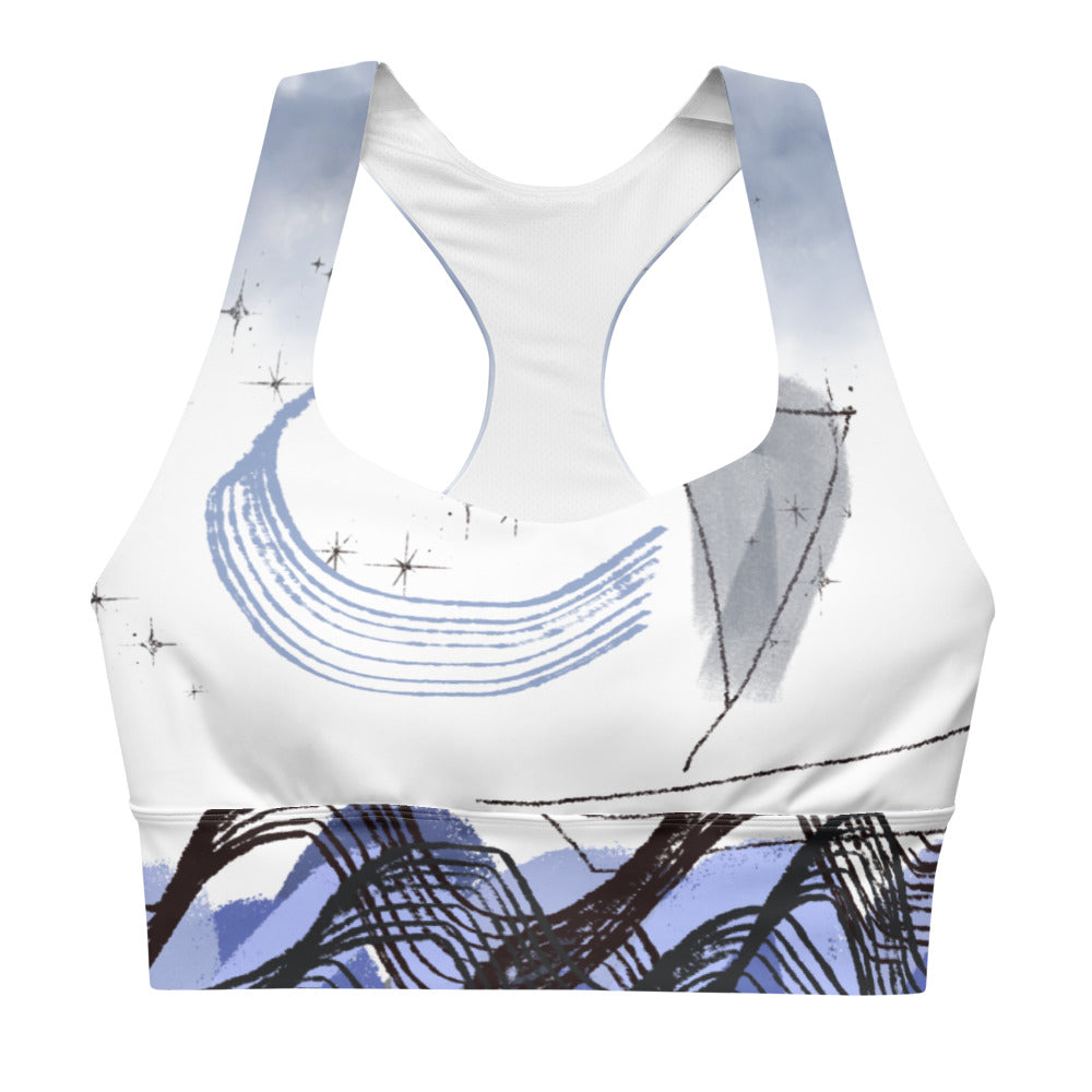 Set Sail Longline sports bra