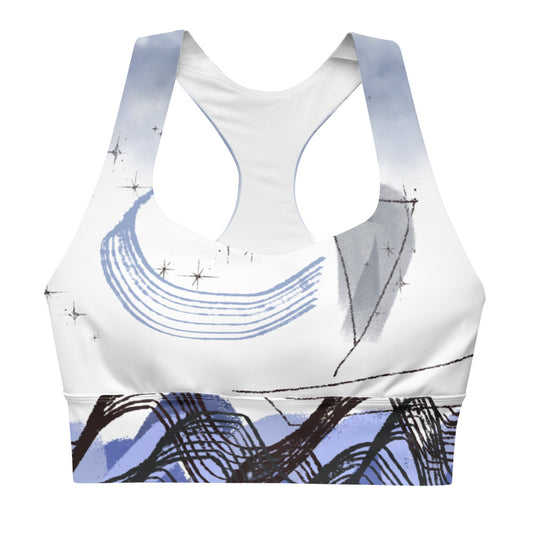 Set Sail Longline sports bra