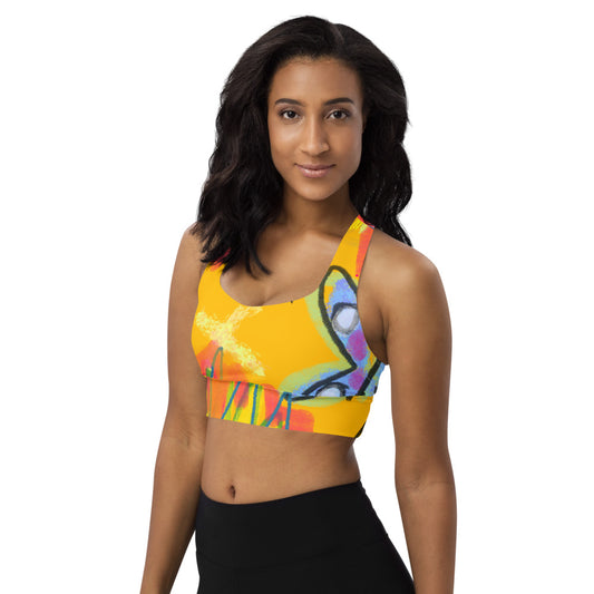 Heat Wave Longline sports bra