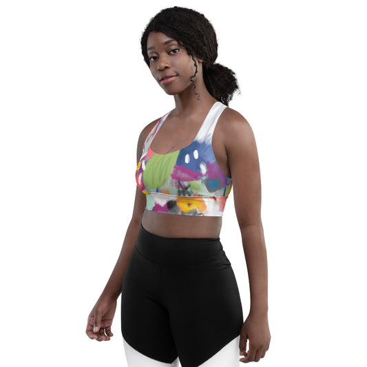 Last Of The Sun Longline sports bra
