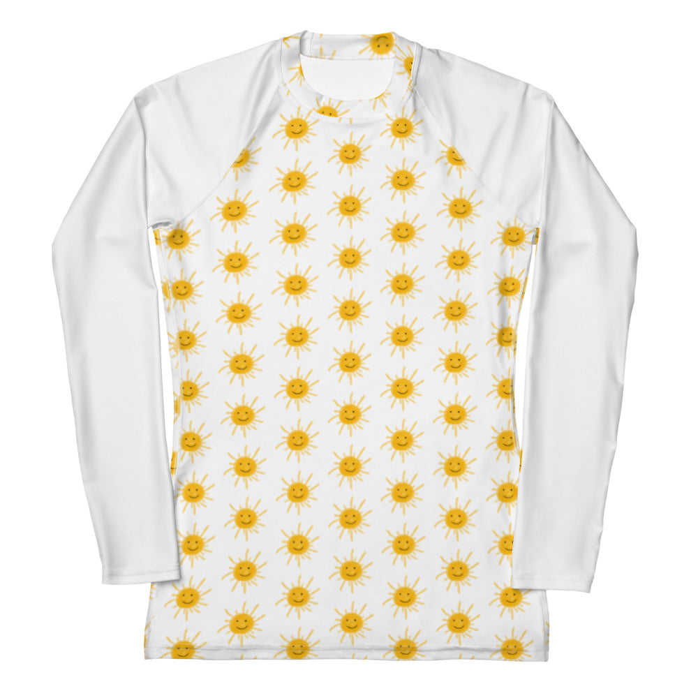 Sun Is Smiling Women's Rash Guard