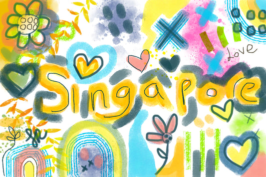 Singapore Love Print