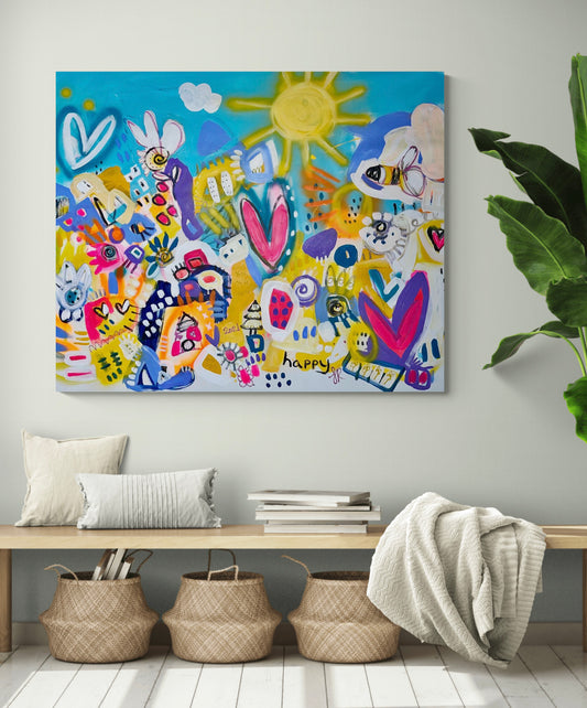 Bee Happy The Sun Is Shining