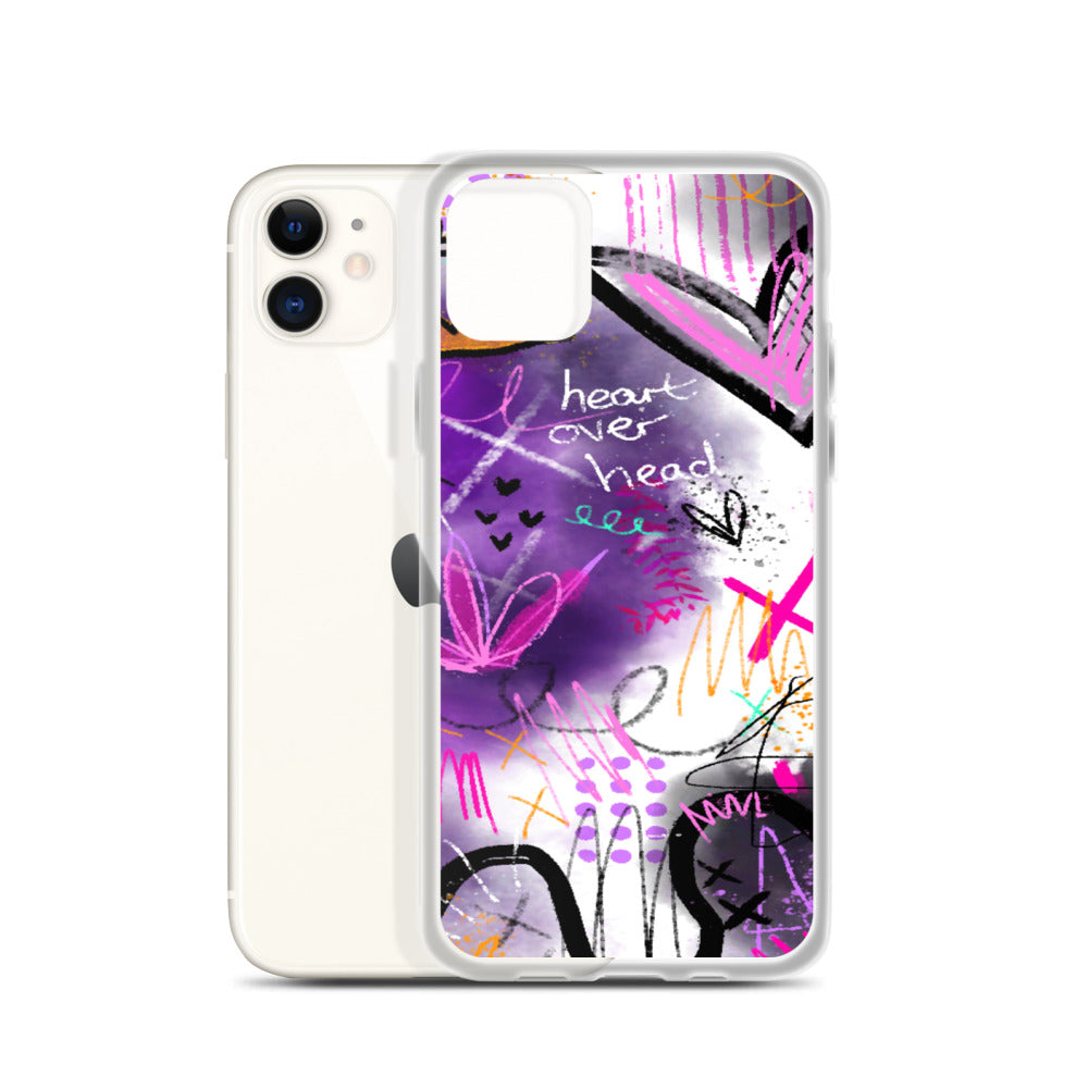Heart Over Head iPhone Case