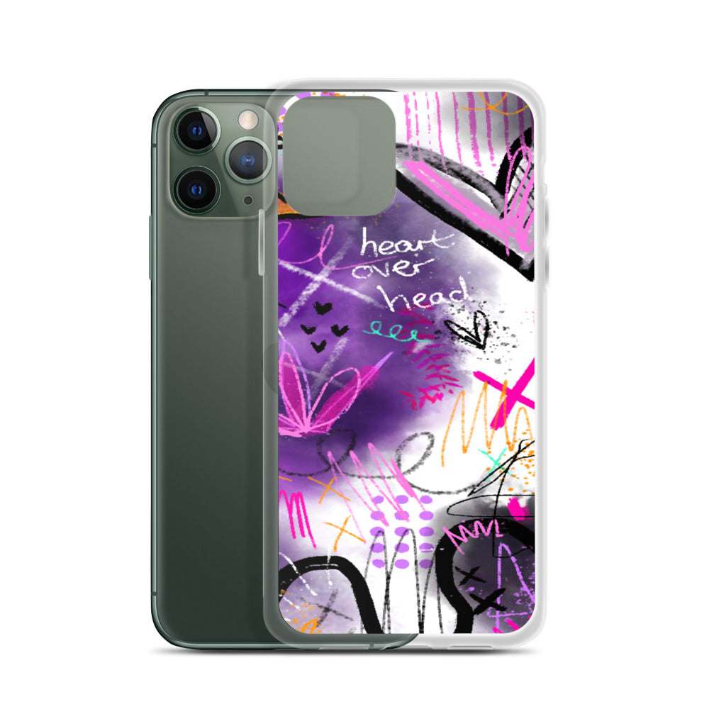 Heart Over Head iPhone Case