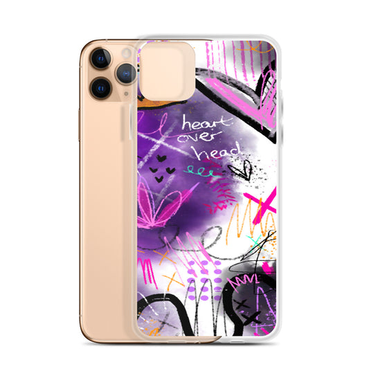 Heart Over Head iPhone Case