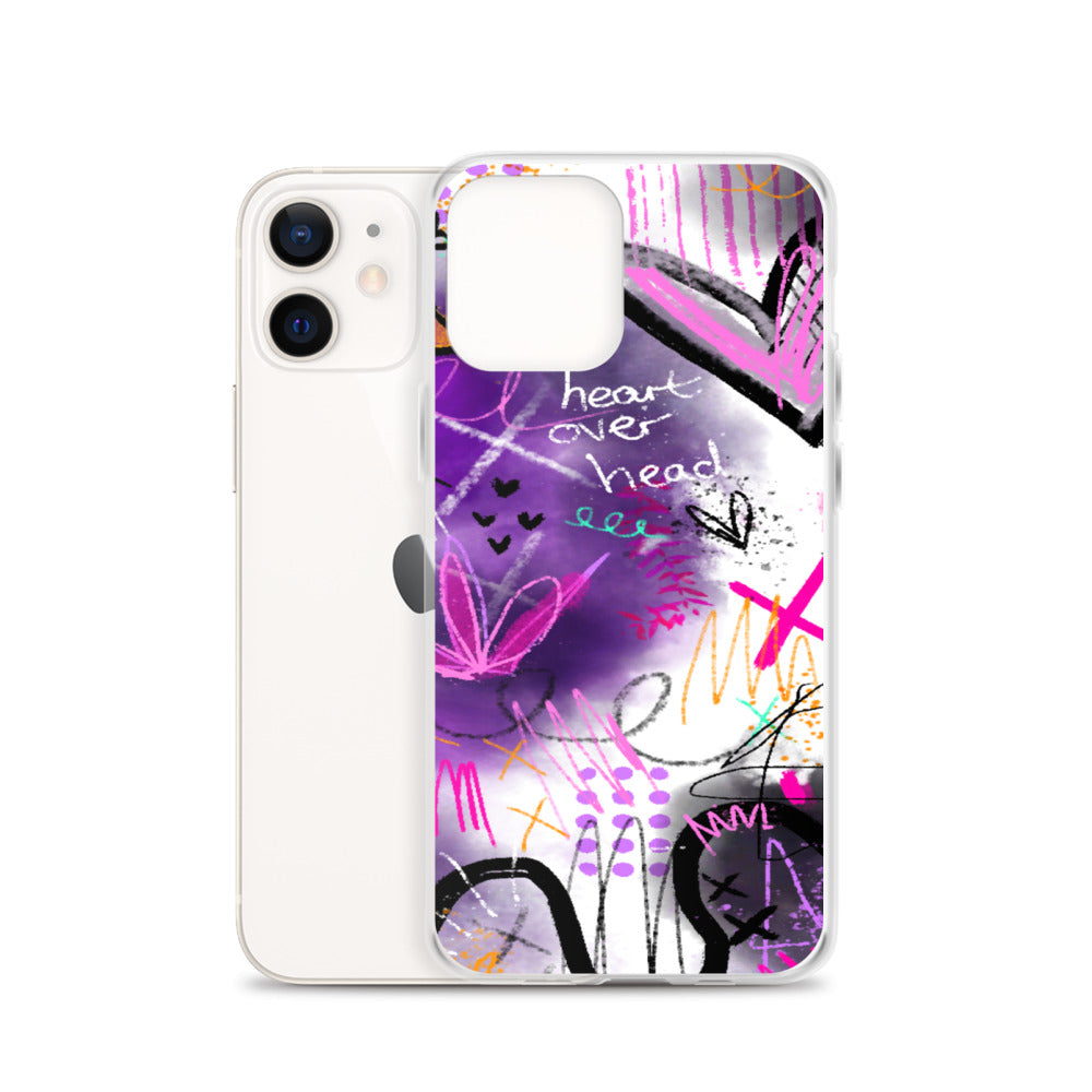Heart Over Head iPhone Case