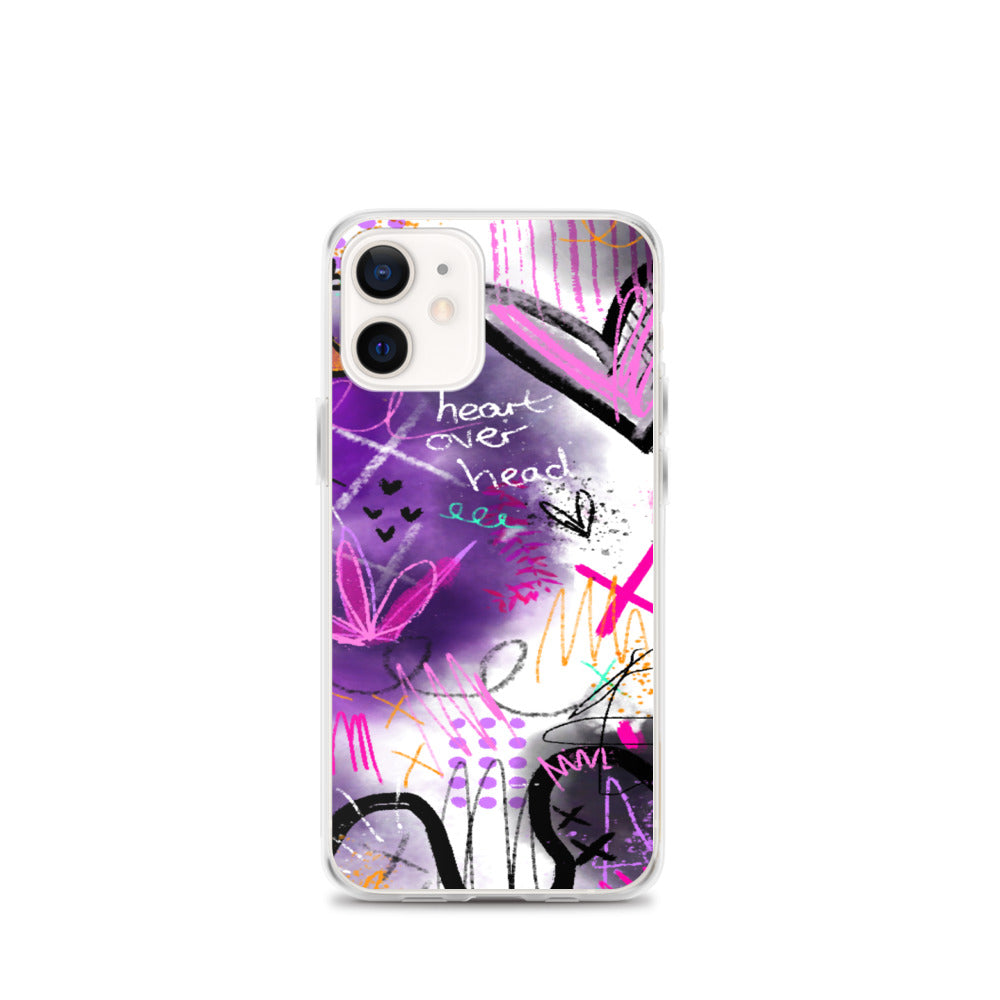 Heart Over Head iPhone Case