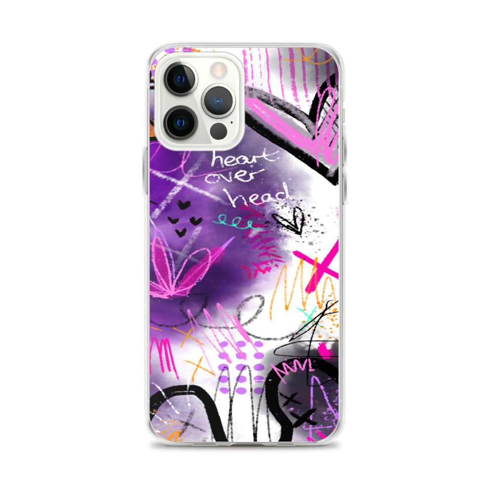 Heart Over Head iPhone Case