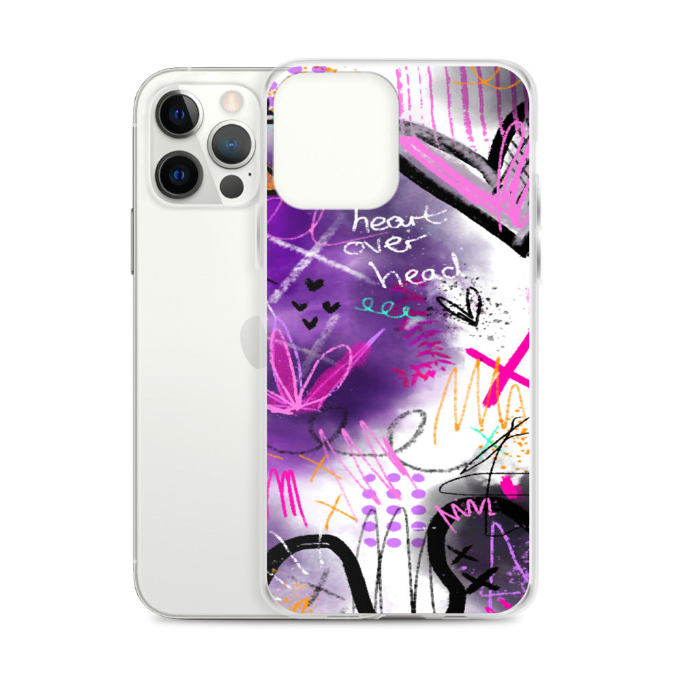 Heart Over Head iPhone Case