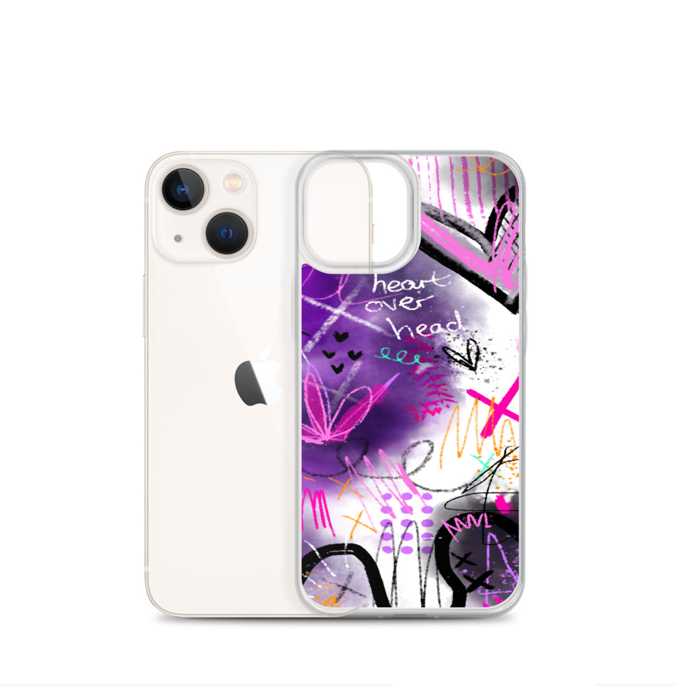 Heart Over Head iPhone Case