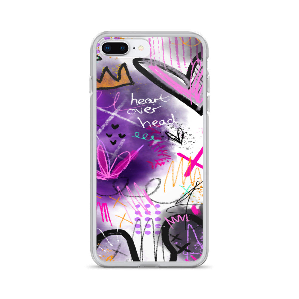 Heart Over Head iPhone Case