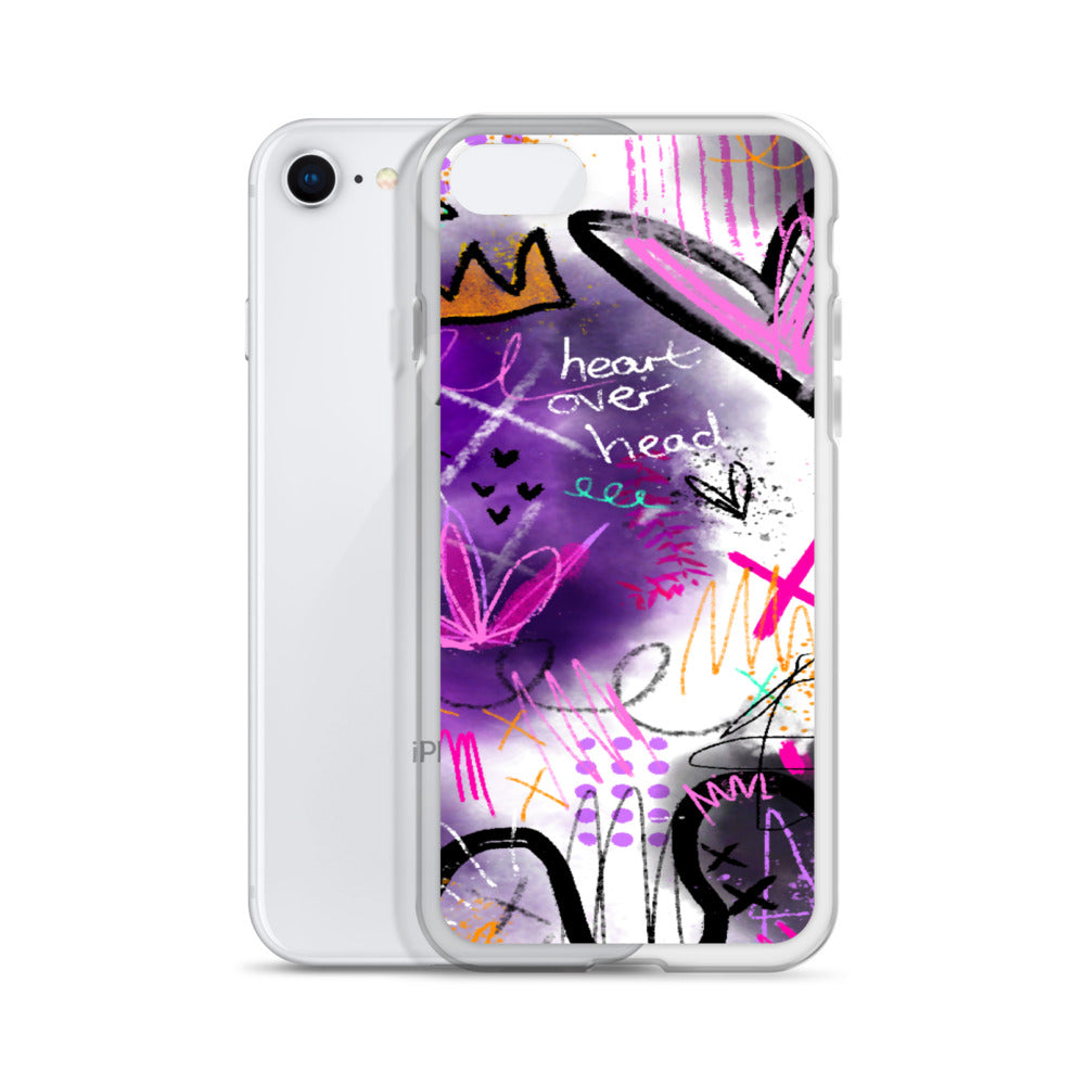 Heart Over Head iPhone Case