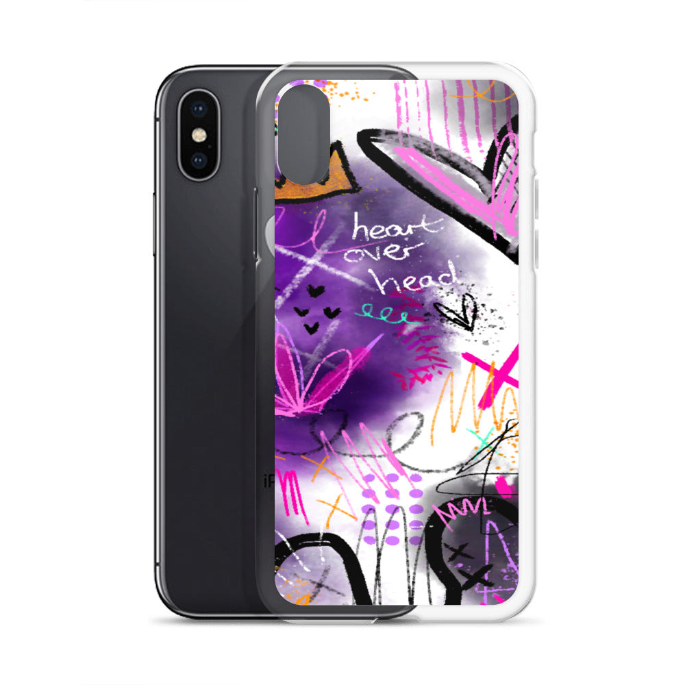 Heart Over Head iPhone Case