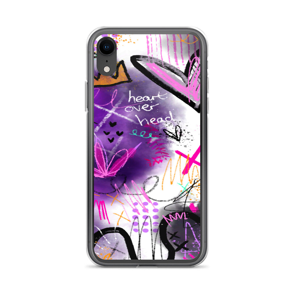 Heart Over Head iPhone Case