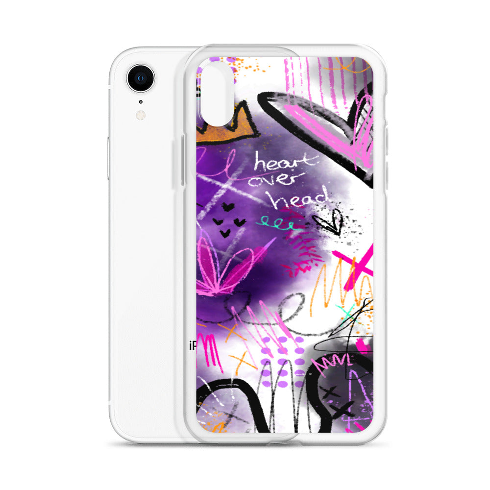 Heart Over Head iPhone Case
