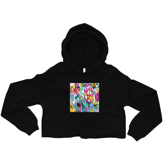 Pop Party Crop Hoodie