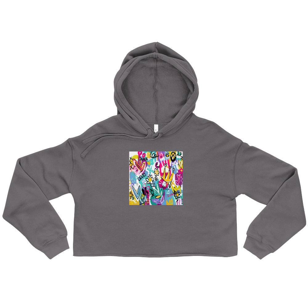 Pop Party Crop Hoodie