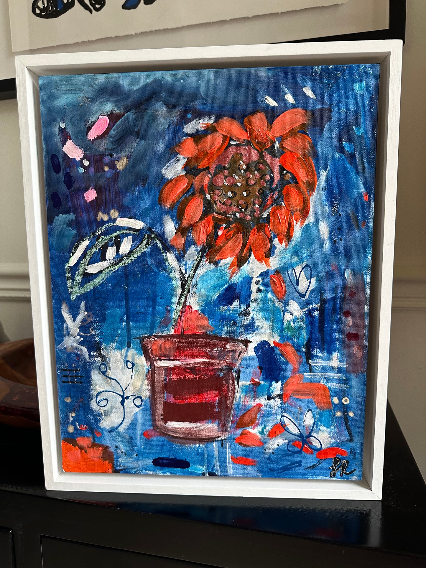 Blue Sunflower