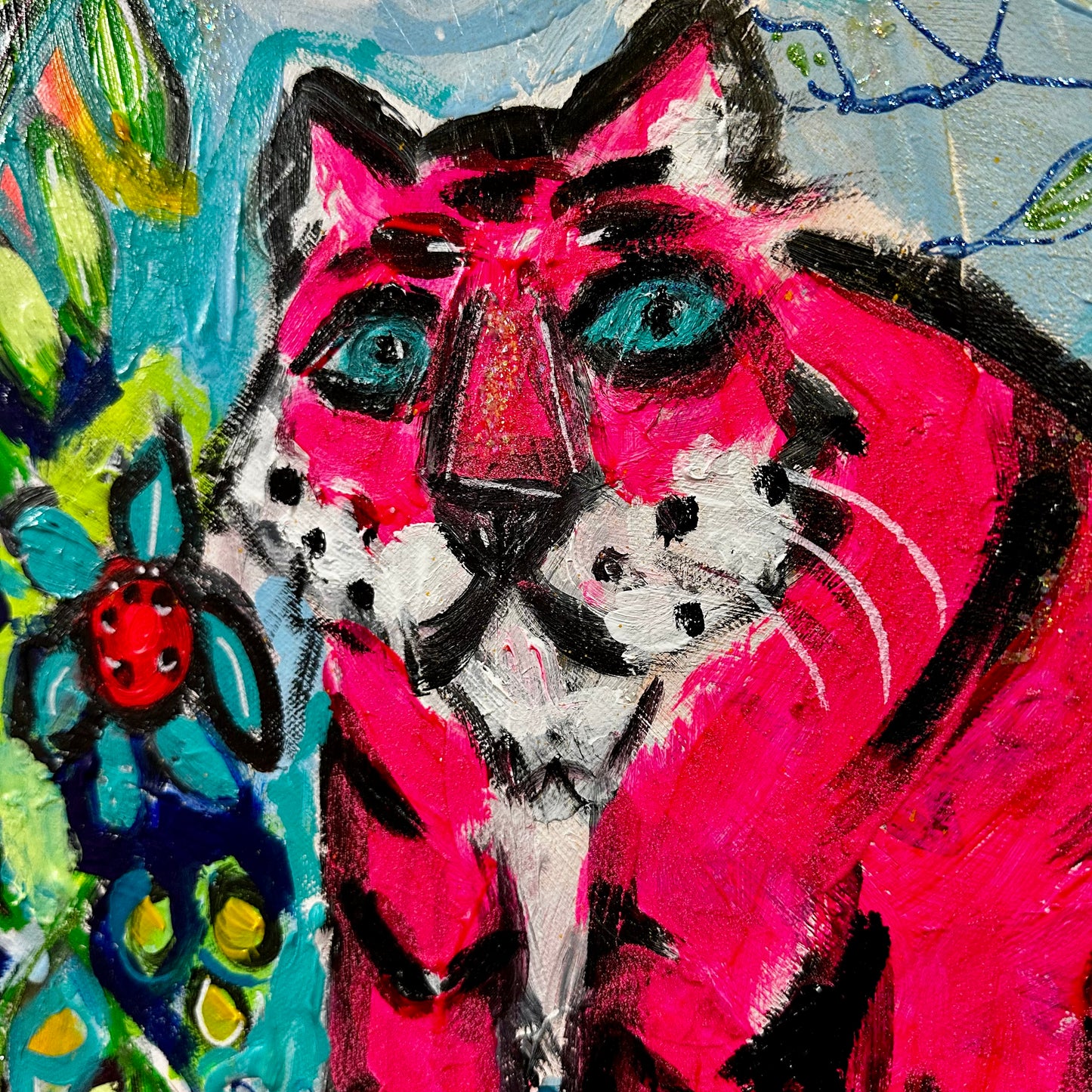 Pink Summer Kitty