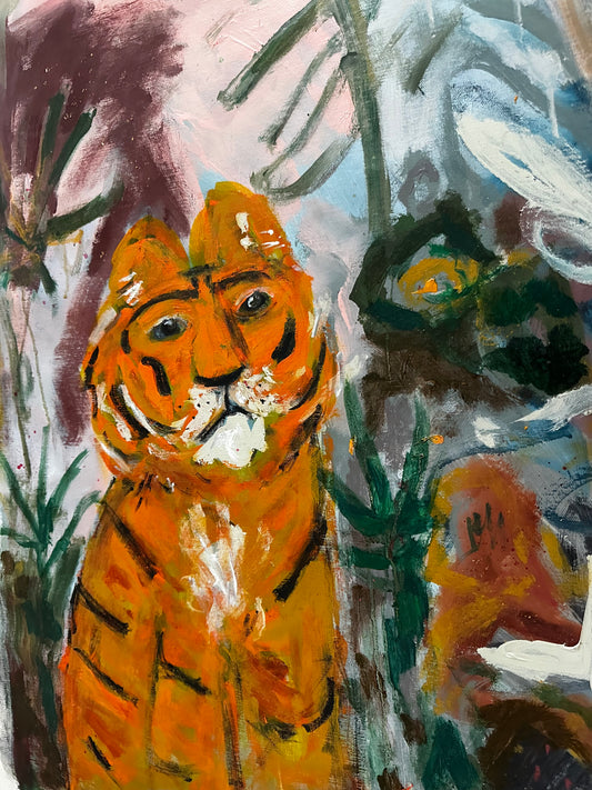 The Girl and The Tiger