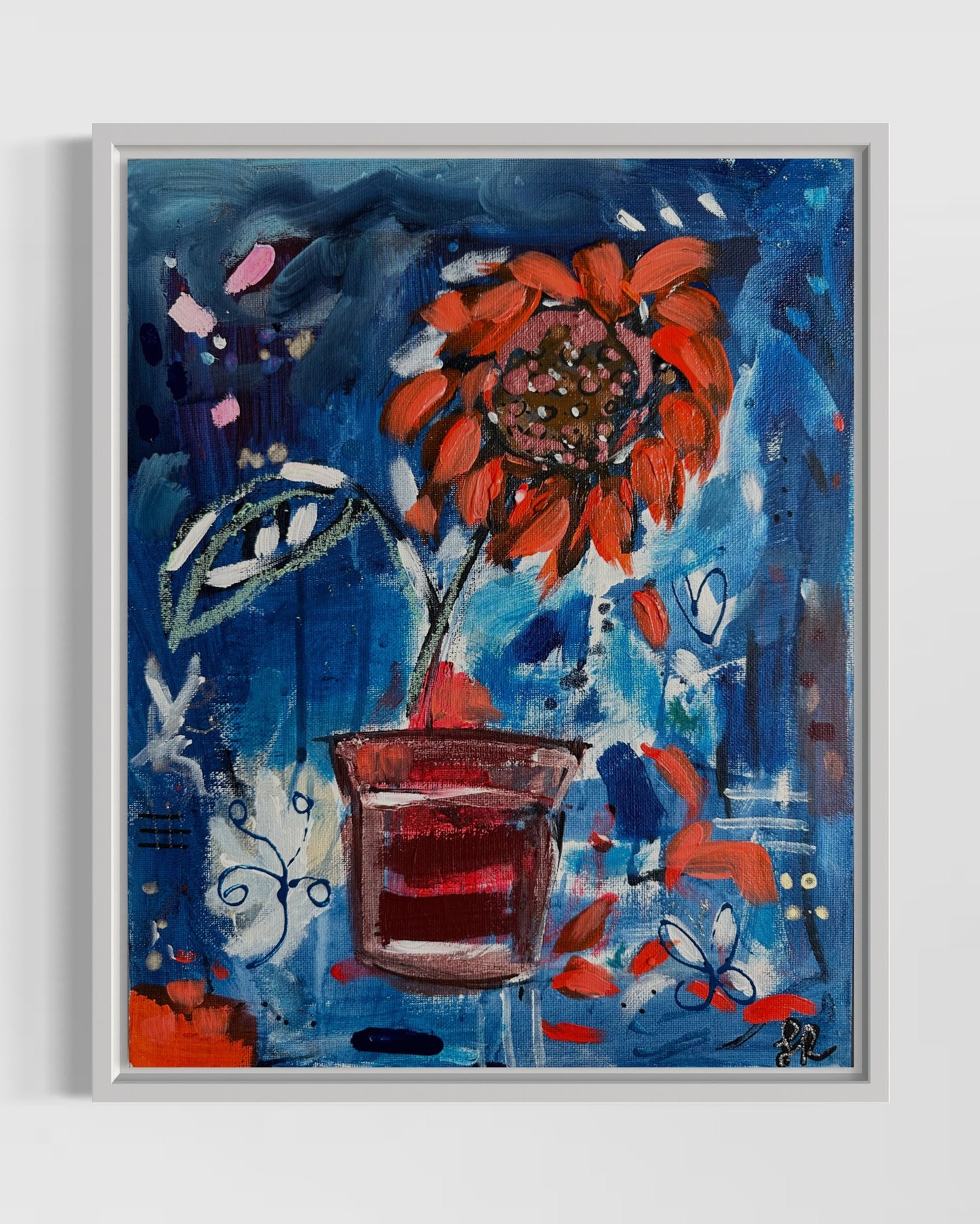 Blue Sunflower