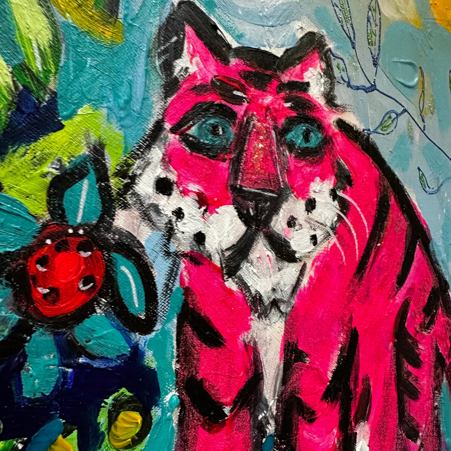 Pink Summer Kitty