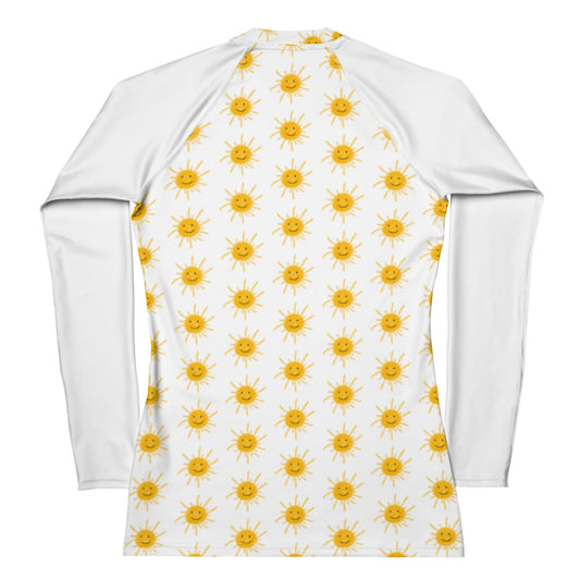 Sun Is Smiling Women's Rash Guard