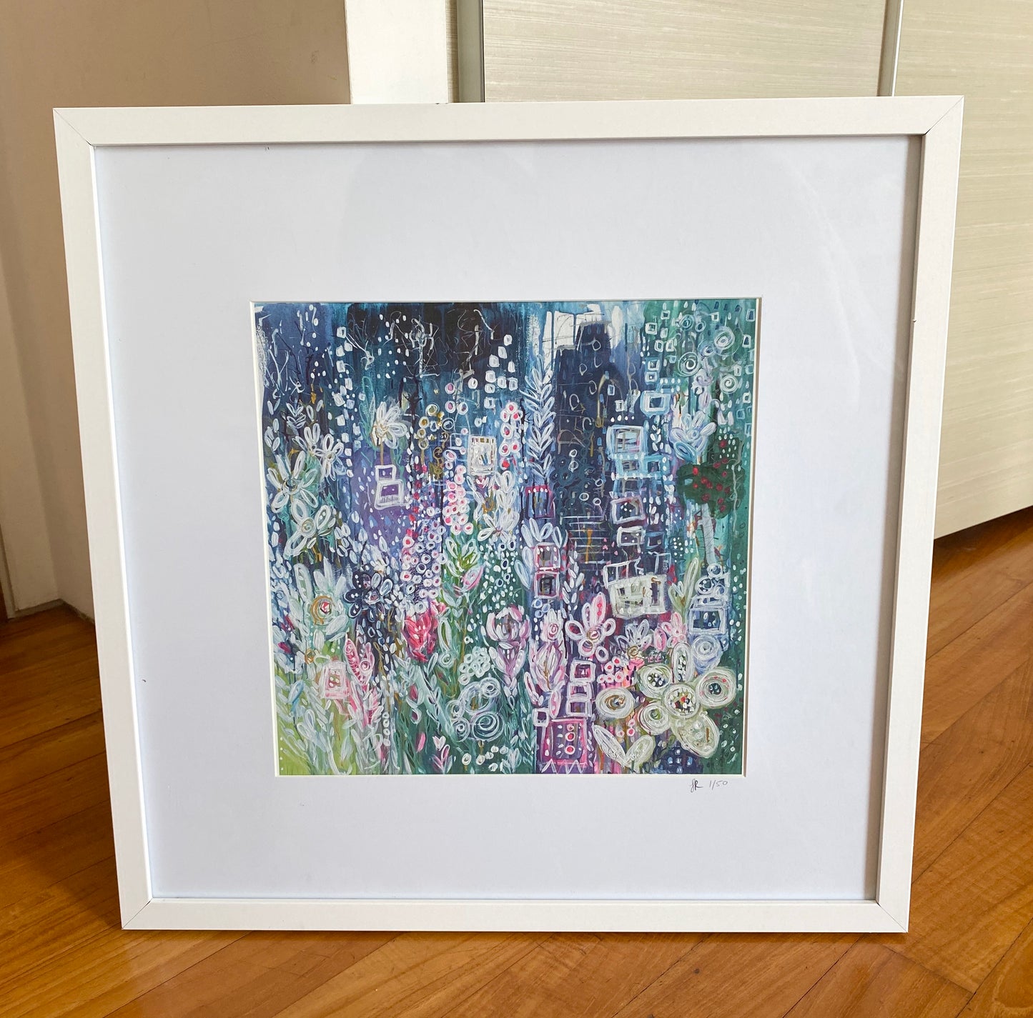 Urban Garden 1st edition limited edition framed fine art print. Collection only.
